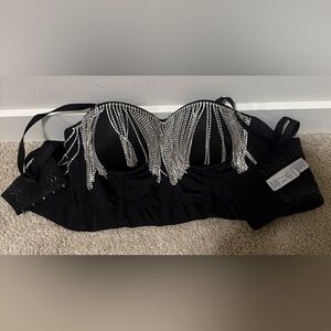 Erinaco Women's Rhinestone Diamond Tank Top